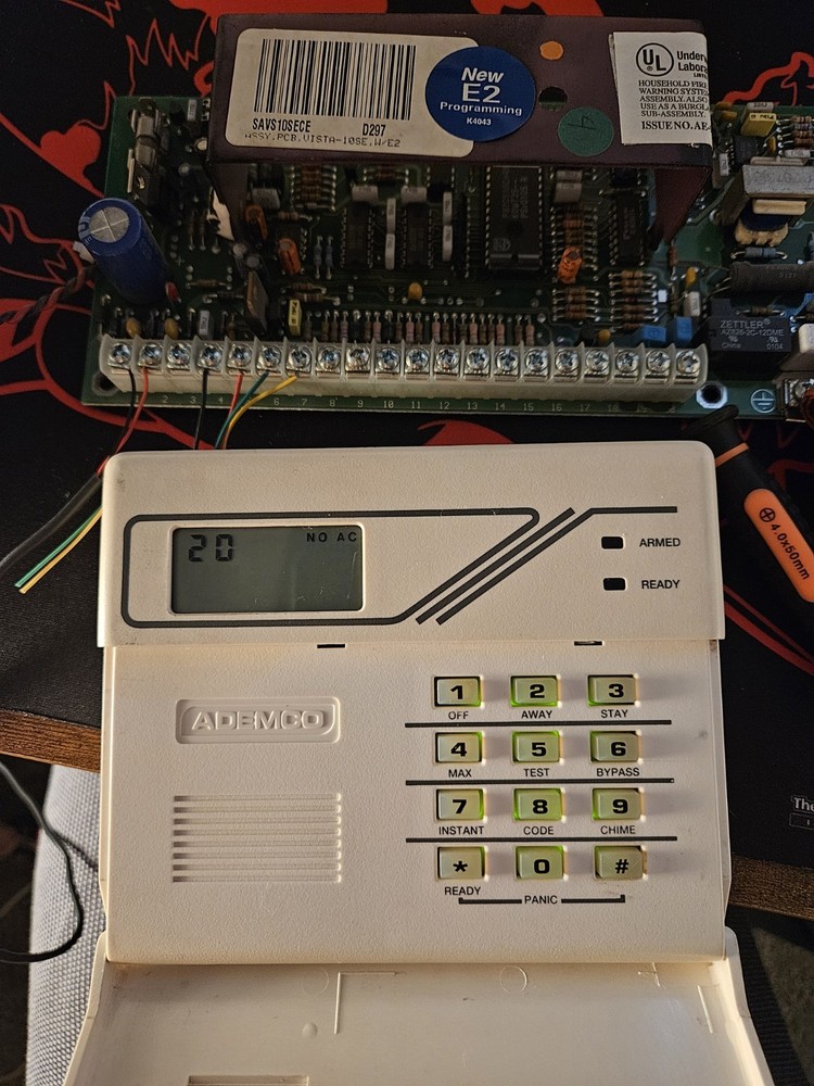 ADEMCO VISTA-10SE Control Panel