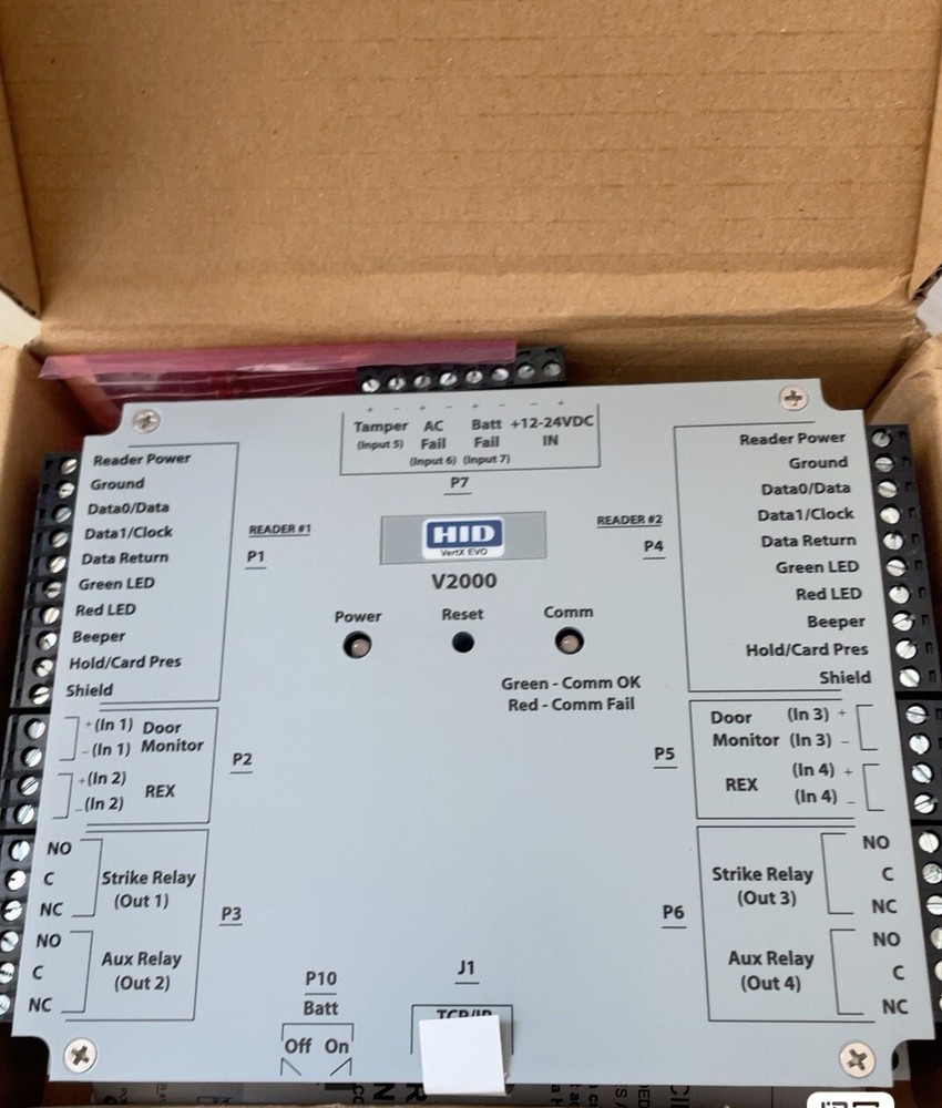 HID VertX EVO V2000 Networked Controller 72000BEP0N01A NEW
