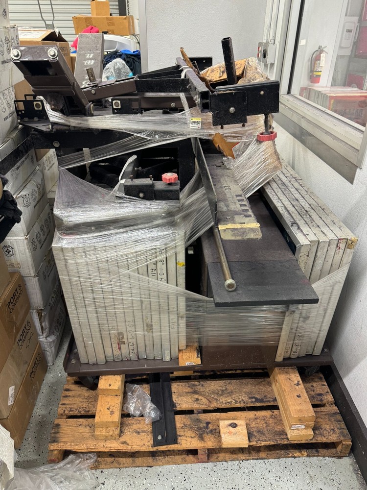 Brown Numbering Printing Press