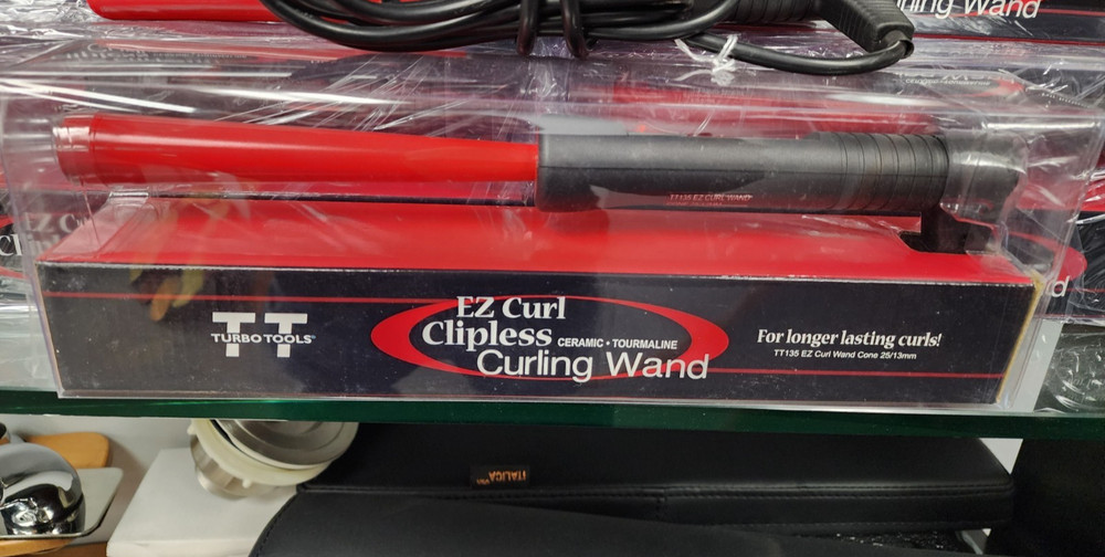 Turbo Tools EZ Curl Clipless Curling Wand