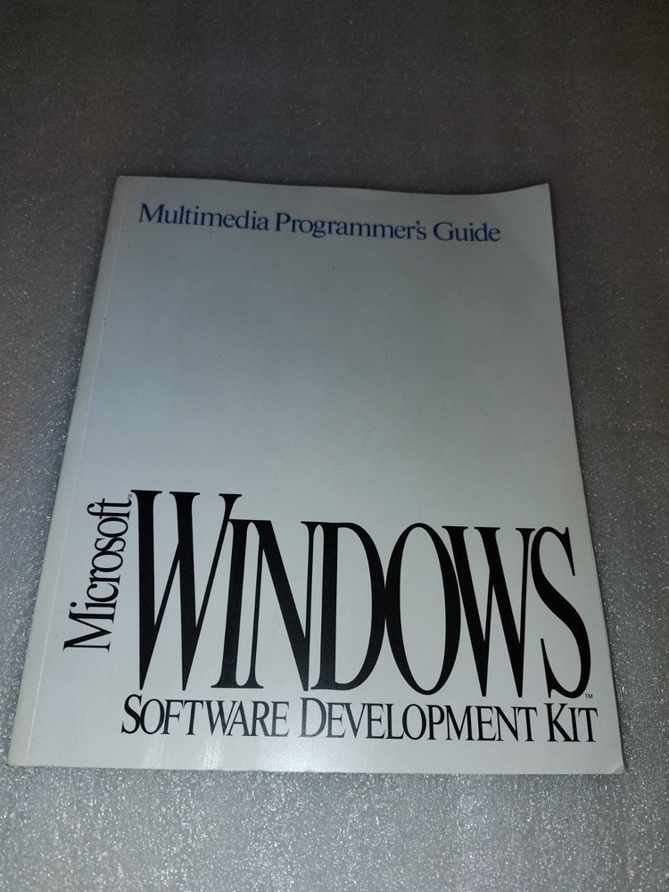 Microsoft Windows 3.1 SDK Manual Lot C/C++ 7.0 Win32 API Development kit partial