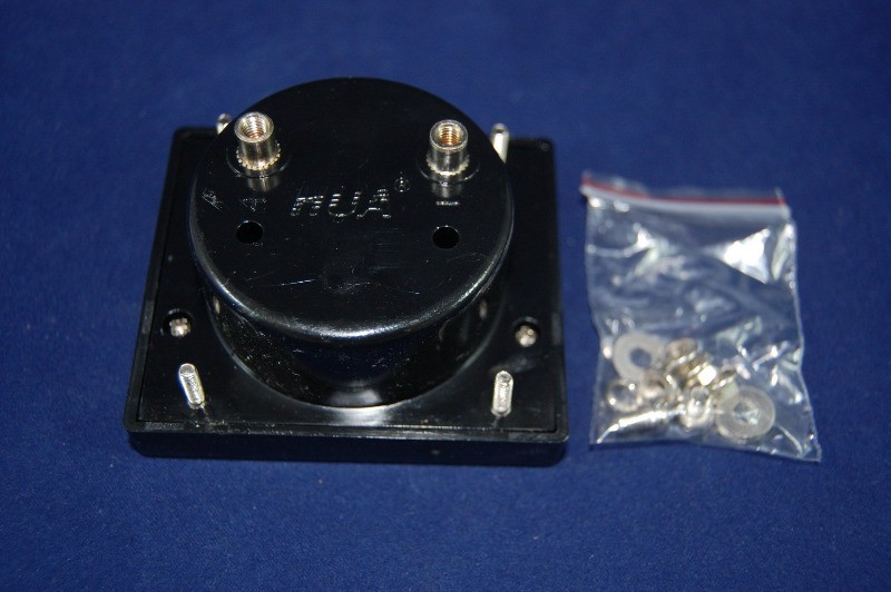 1X DC 0-200mA Analog Ammeter Panel AMP Current Meter 60*70mm directly Connect