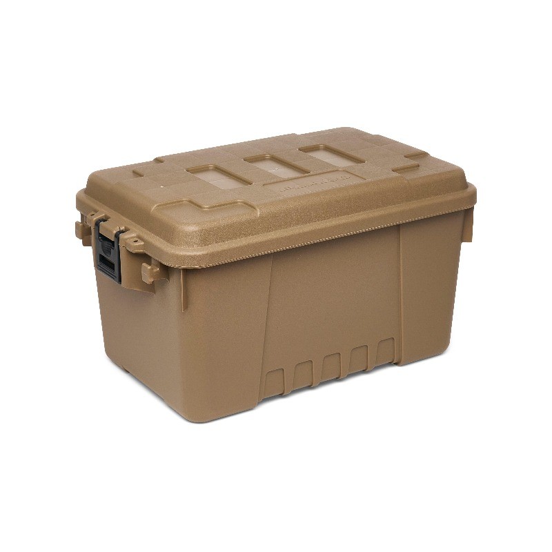Desert Tan, 14-Gallon Lockable Storage Box