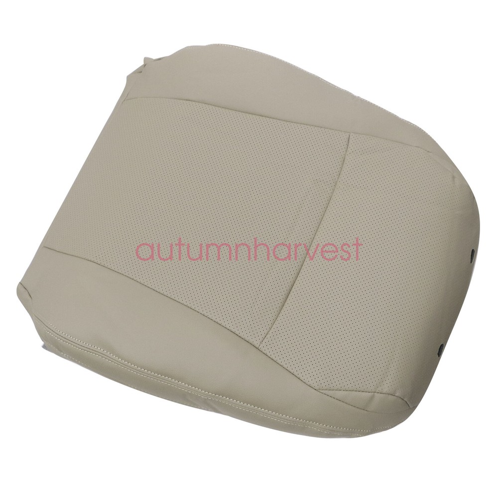 For 2004-2013 Toyota Highlander Front Bottom&Top Replacement Cover Leather Tan