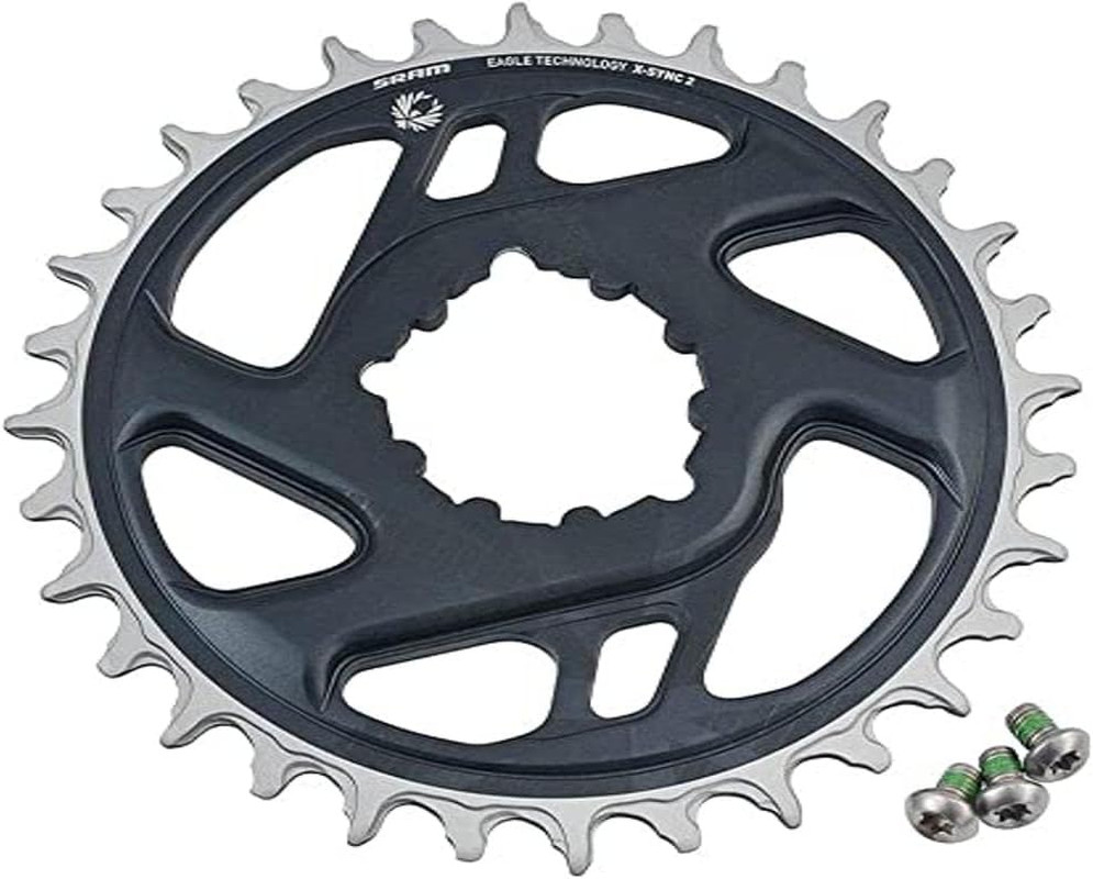 X-SYNC 34T Chainring Direct Mount Grey 3Mm Offset