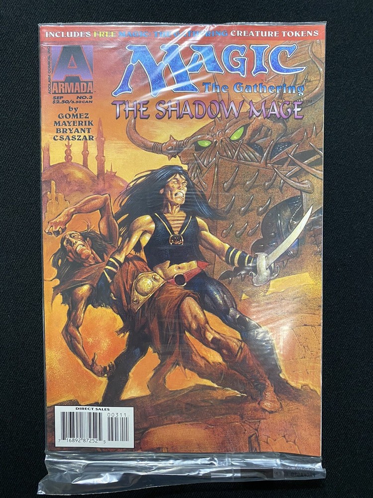 Armada Comics Magic the Gathering The Shadow Mage September Issue No. 3 New
