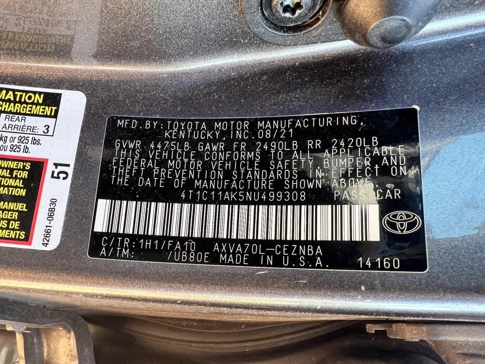 Engine ECM Electronic Module Engine Control Fits 20-22 CAMRY 104891964