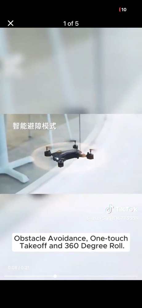 S6 Pro Foldable Drone HD Camera Obstacle Avoidance WiFi Quadcopter
