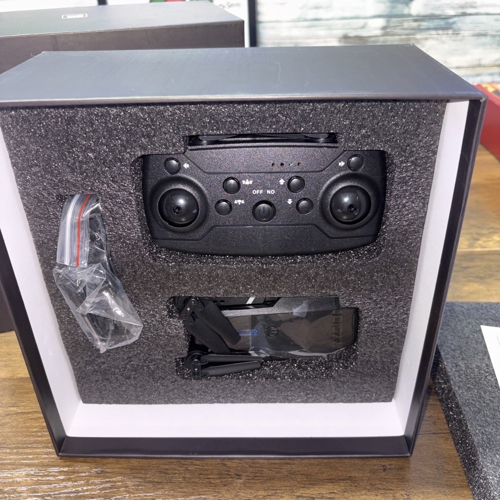 Myshle SMS Drone Avoid Obstacles Foldable Drones with 4K HD Camera NEW IN BOX!!