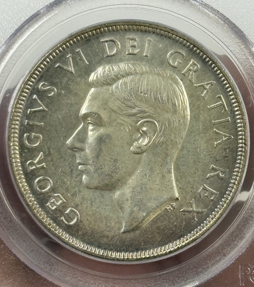 1951 CANADA DOLLAR ($1) SILVER PCGS GENUINE #3081