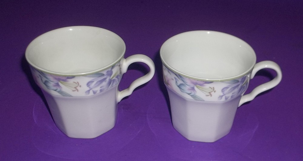 (2) Christopher Stuart Victoria 5 Pc. China Place Setting ~ Easter Mother's Day