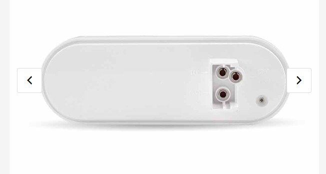 6″ Red Stop, Turn & Tail LED Oval Light – 12 Diodes
