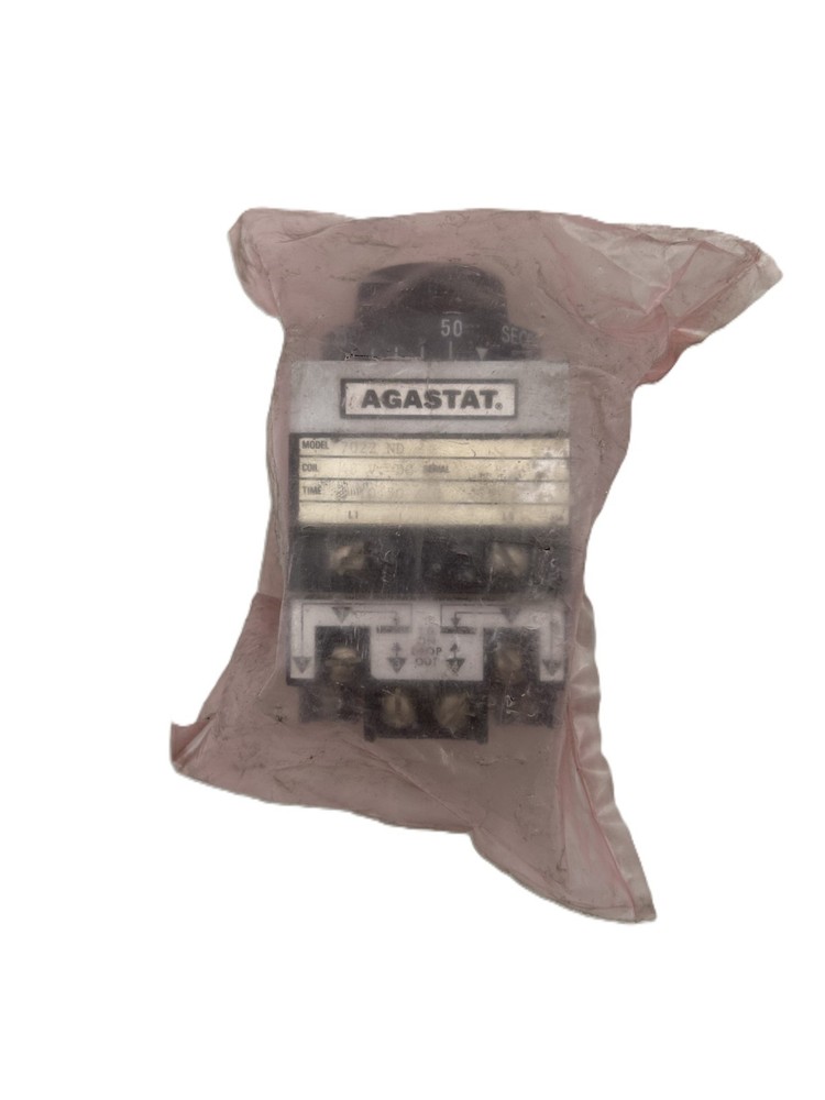 Agastat 7022ND Time Delay Relay 5-50Sec 48VDC