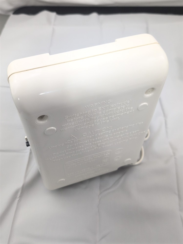 Popeil P400 Automatic Pasta Maker Replacement ~ Motor Base Only w/ Cord