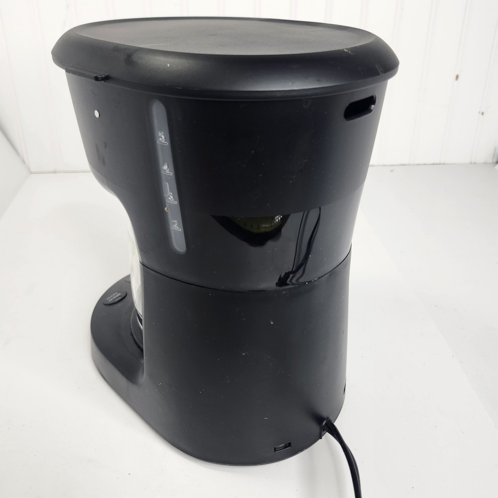 Mr. Coffee Mini Brew 5-Cup Programmable Coffee Maker BVMC-PC05BL1 Timer - Nice