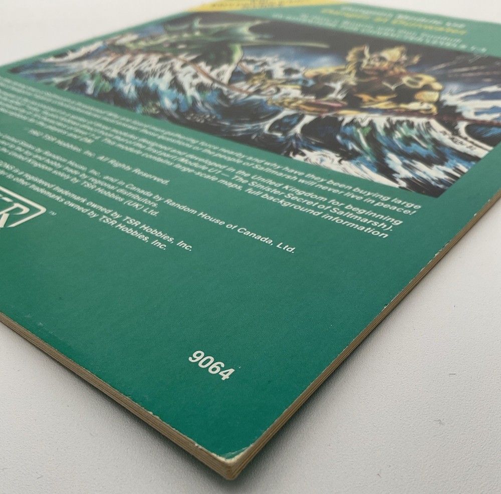 [AD&D] U2 Danger at Dunwater (1982) VG+