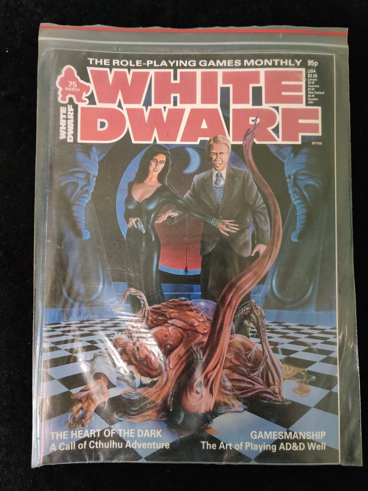 White Dwarf #75 - Mar 1986 - Cthulhu, AD&D