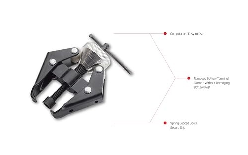 EZ RED BK706 Battery Terminal and Wiper Arm Puller Battery Terminal Puller