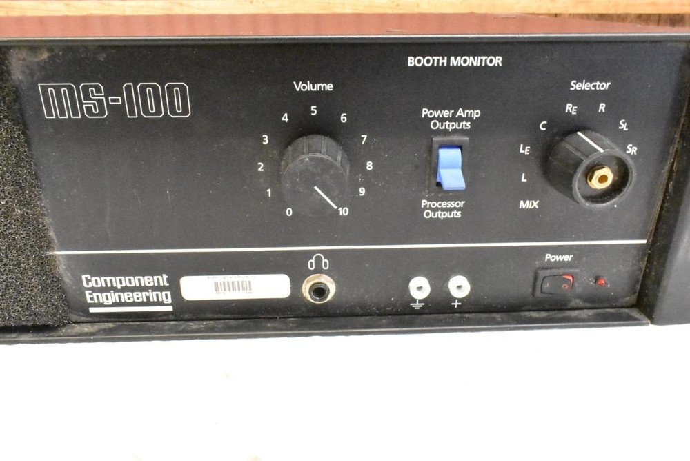 Component Engineering MS-100 Booth Monitor Amplifier
