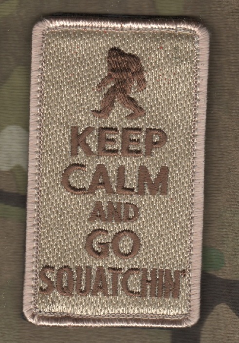 JOINT SPECIAL OPERATIONS TASK FORCE vêlkrö PATCH: KEEP CALM and NEVER GET COUGHT