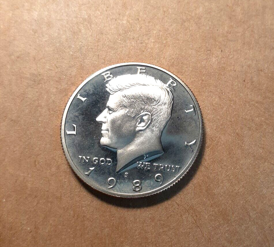 1989 S KENNEDY HALF DOLLAR PROOF