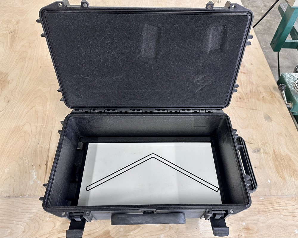 Einscan HX Handheld 3D Scanner in Wheeled Hard Case, Barely Used