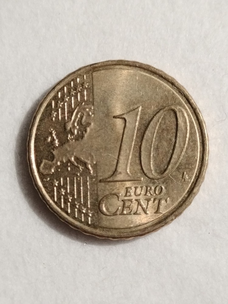 Espana 10 euro Cent 2017 Error Star