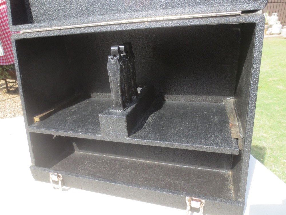 Vintage Pretto 3 Pistol Range Case NICE!