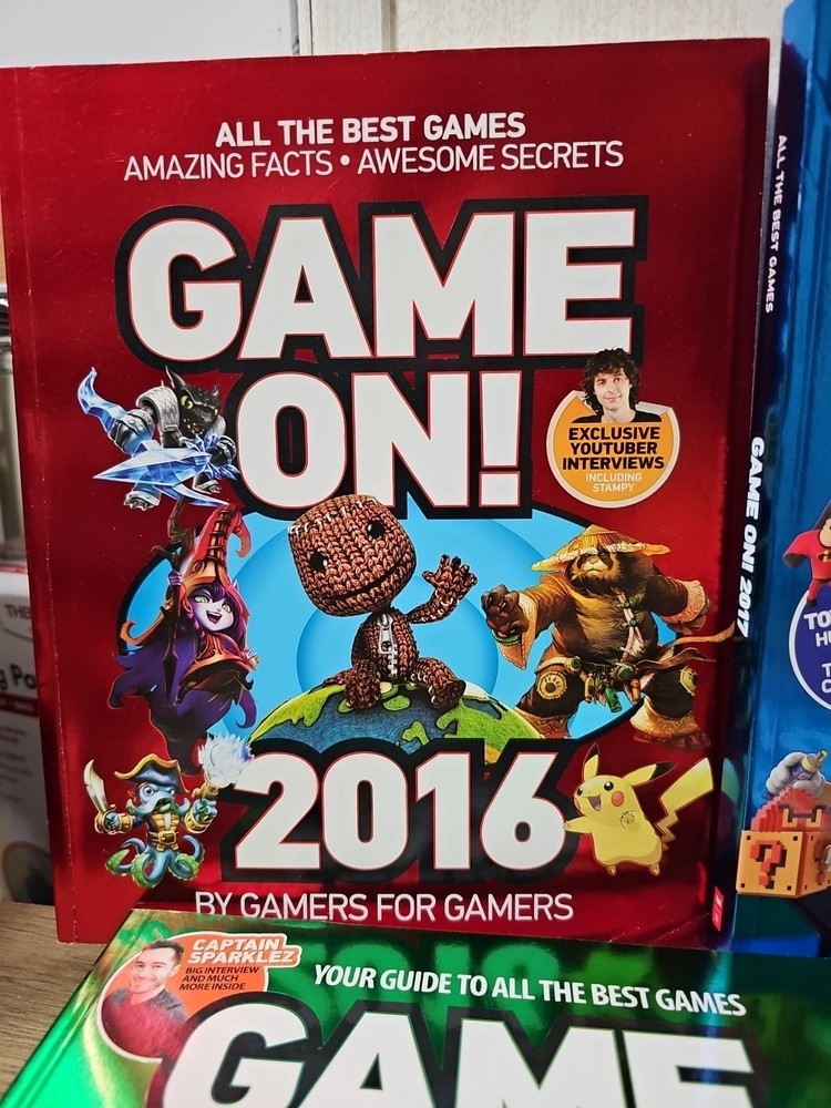 Game ON! 2016,2017,2018,2019.. All In perfect Condition...
