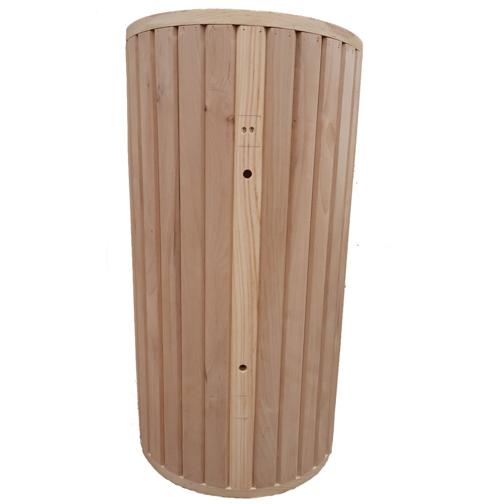 Handcrafted Solid Wood Saddle Stand – Natural Finish (Unassembled Kit)