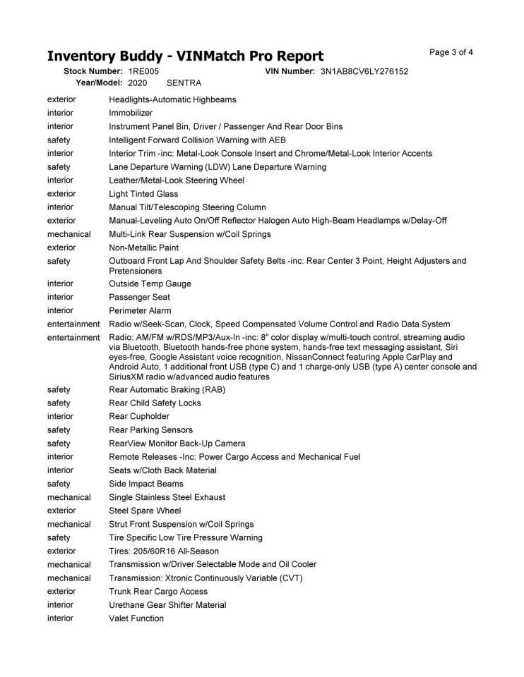 Stabilizer Bar Front Fits 20 SENTRA 104841476