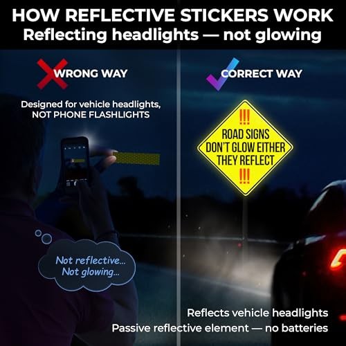 Reflective Stickers | 67pc Engineer Blk | Reflective Stickers Engineer_black