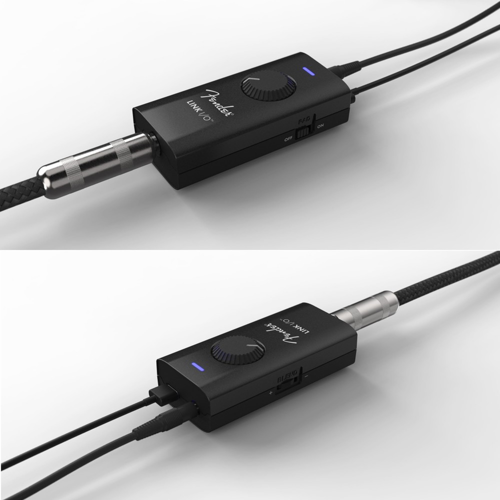 Fender Link I/O Studio Grade Audio Interface w/ Instrument Cable