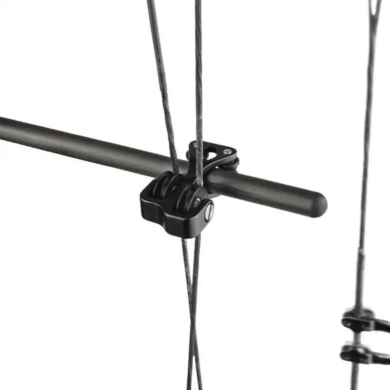 Aluminum Compound Bow Cable Slide Guard Roller Slide String Splitter Archery