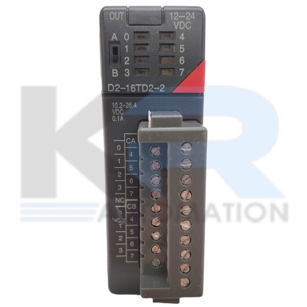 Automation Direct D2-16TD2-2 16-Point Output Module W/Removable Terminal Block