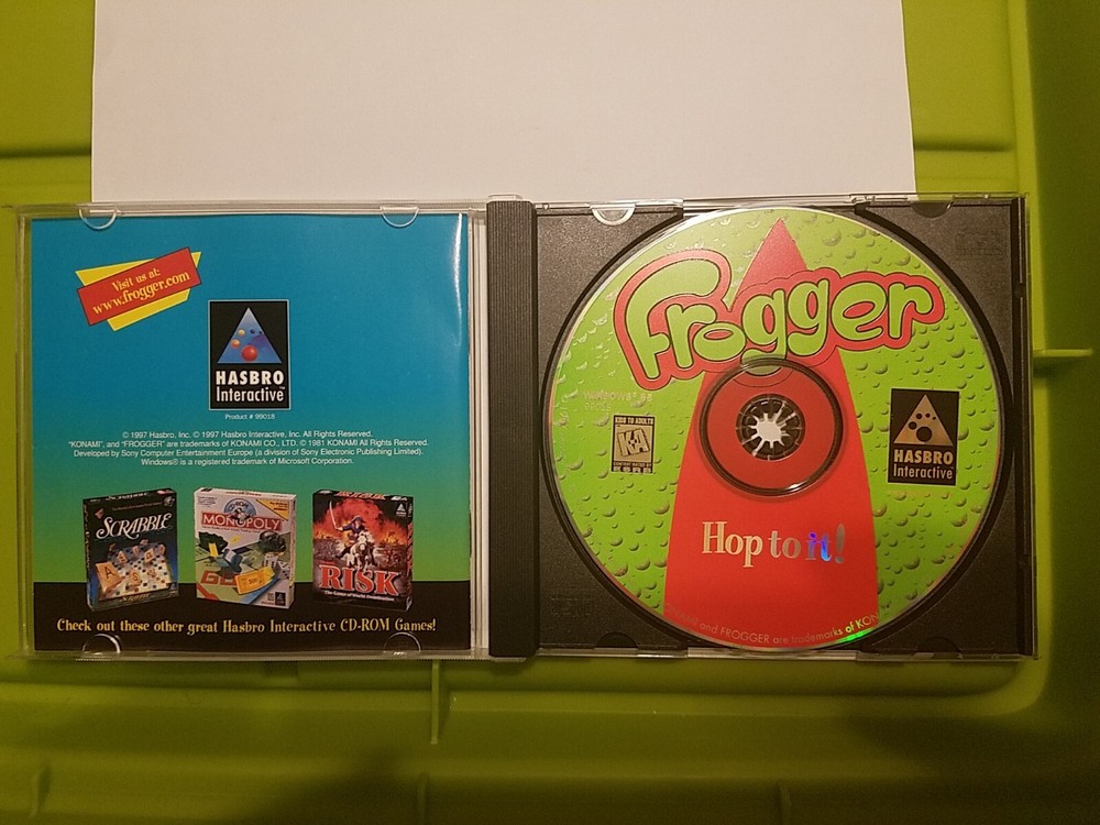 He's Back Frogger (PC CD-ROM Video Game