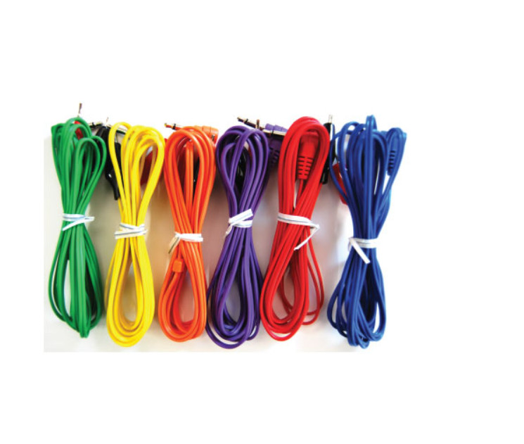 Electric acupuncture machine Flate Clip Wire 6pcs