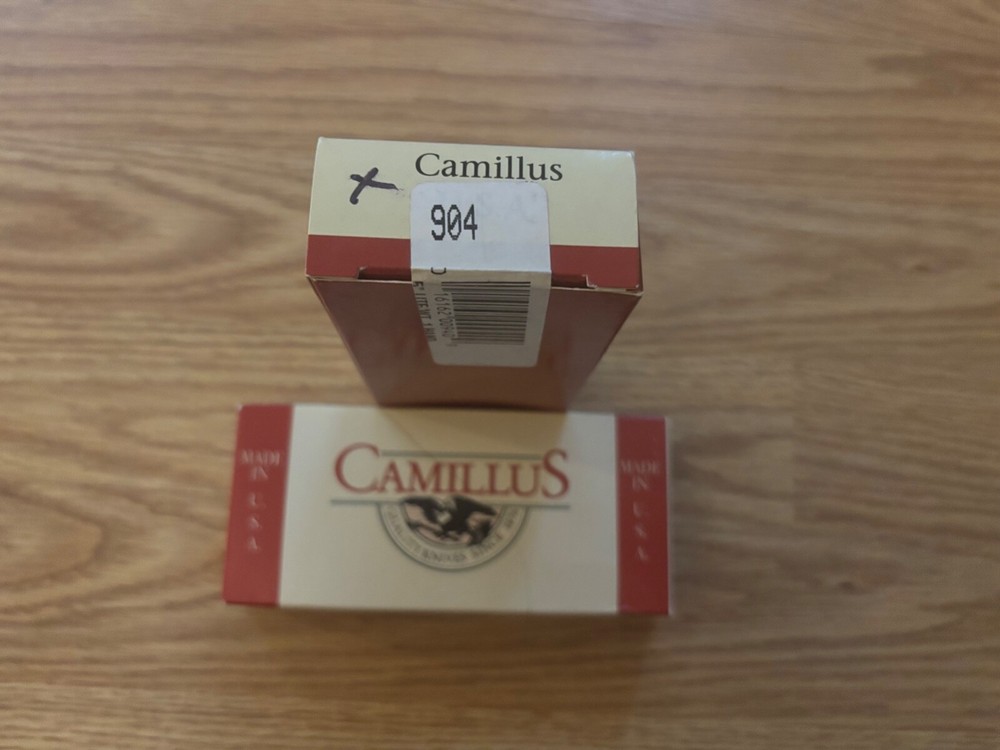 CAMILLUS  EMPTY BOX AND WARRANTY FOR MODEL 904