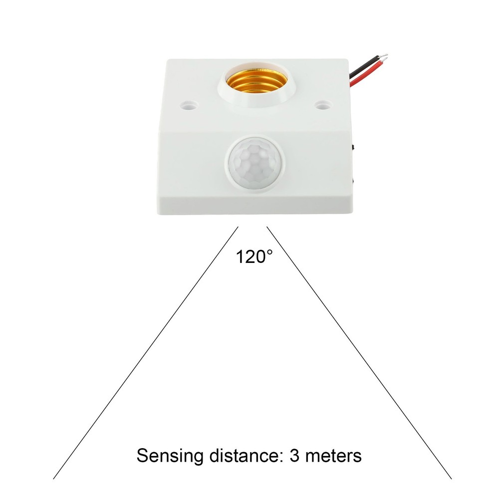 Transform Your Space with the Smart E27 Infrared Induction Lamp Socket Holder