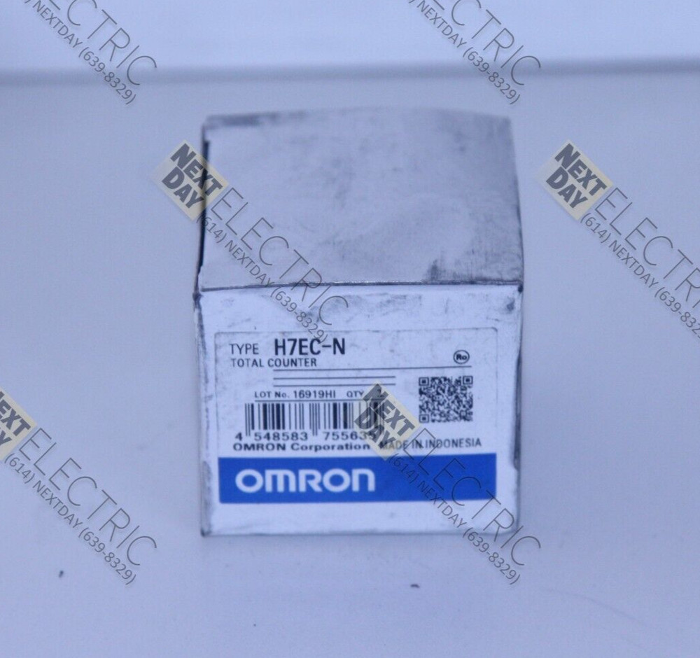 Omron H7EC-N Counter Timer Meter Panel Totalizer OEM Genuine