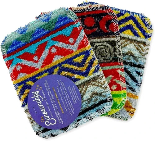 Original euroSCRUBBY (3 Pack) Medium, Assorted
