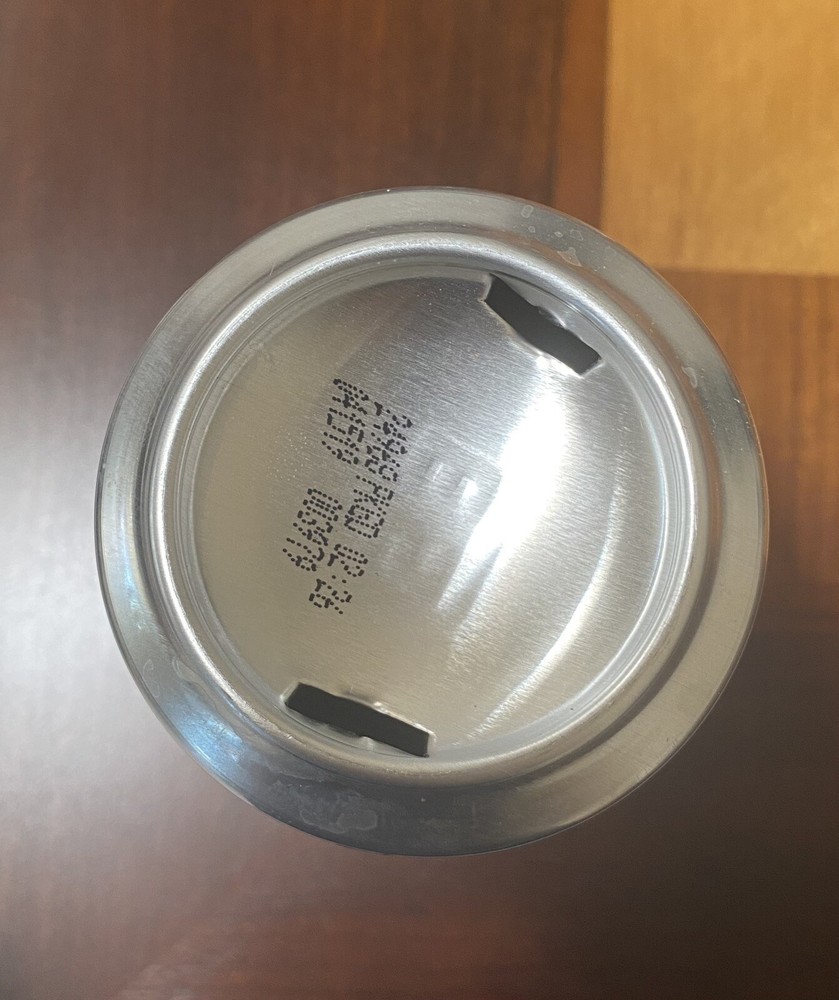 Bell's Pooltime Ale Wheat Ale with Cherry Empty Beer Can Bottom Opened 