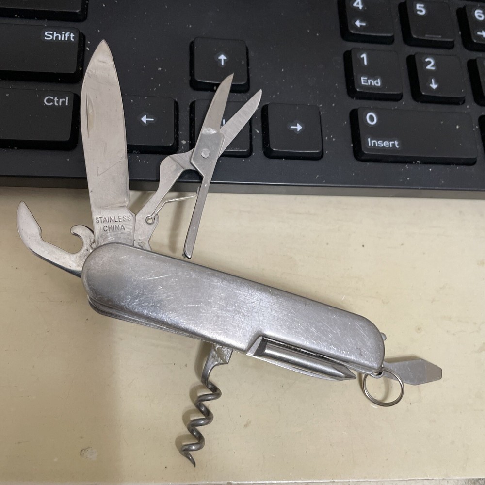 Stainless Corkscrew Bartenders Bottle Opener utility