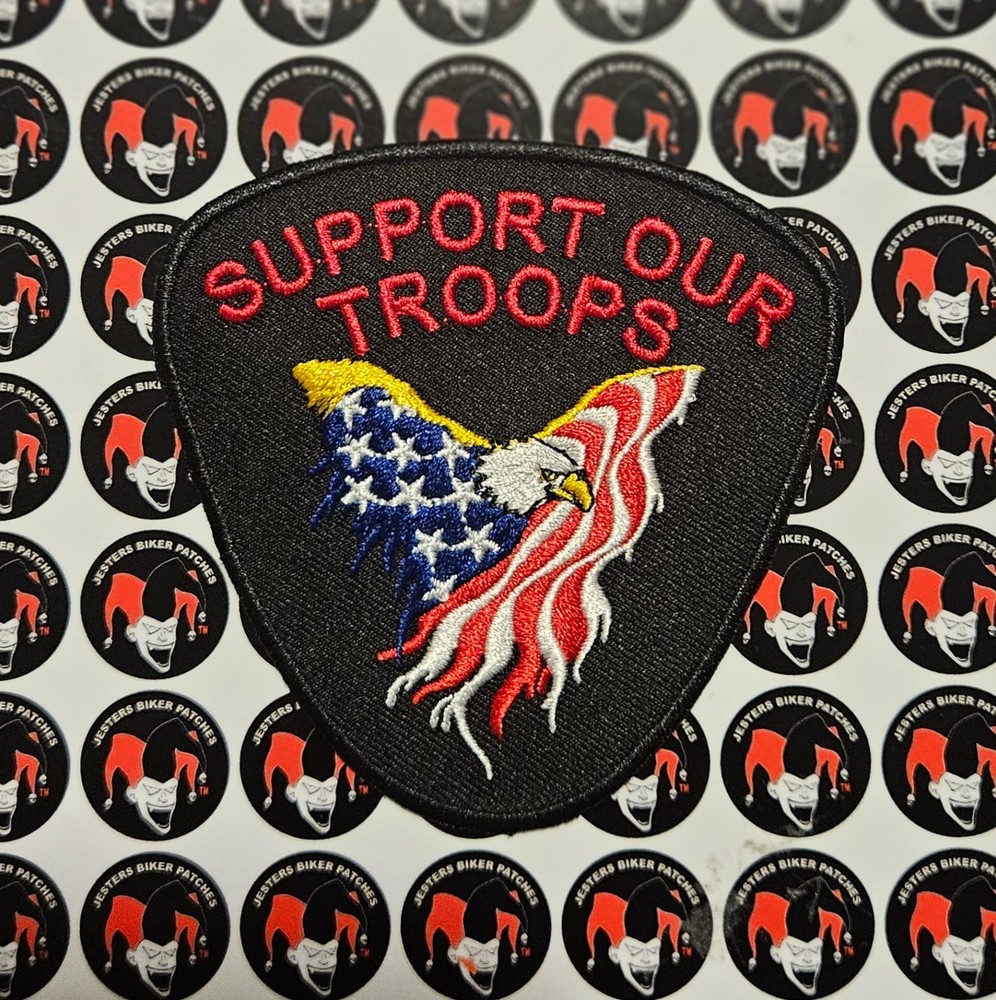 Support Our Troops Embroidered Patch MM012