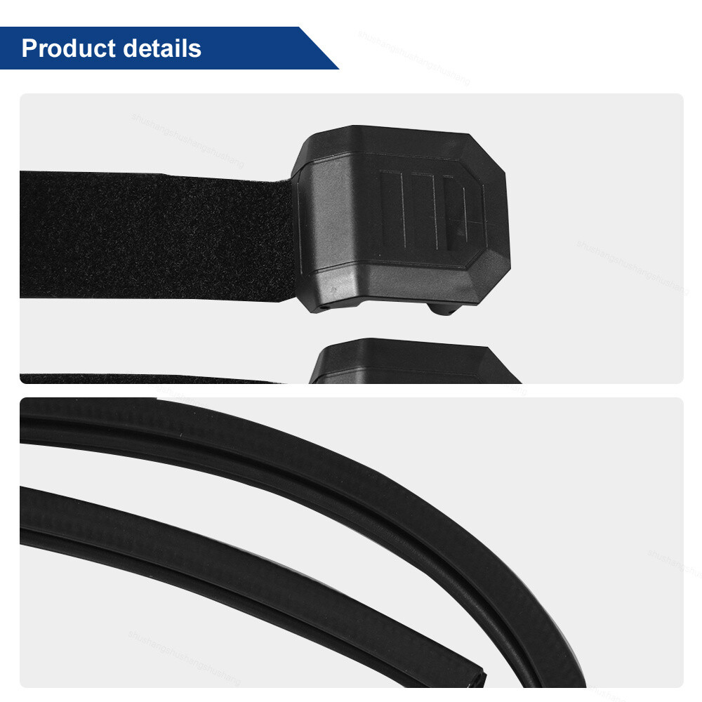 Full Front Windshield PMMA Clear Windscreen for 13-22 Polaris Ranger XP