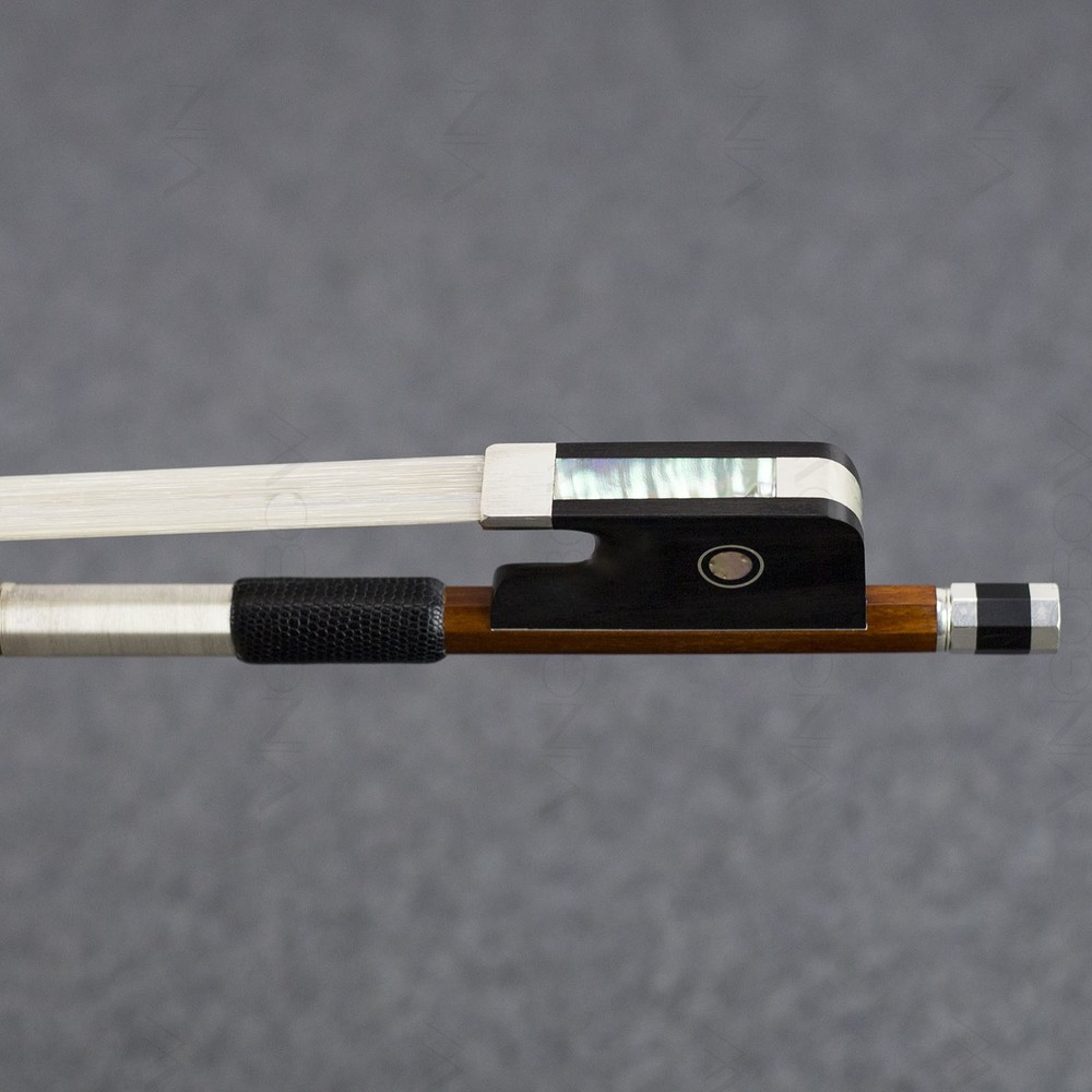 Master Pernambuco Cello Bow Pure Silver Mounted VingoBow OldStore