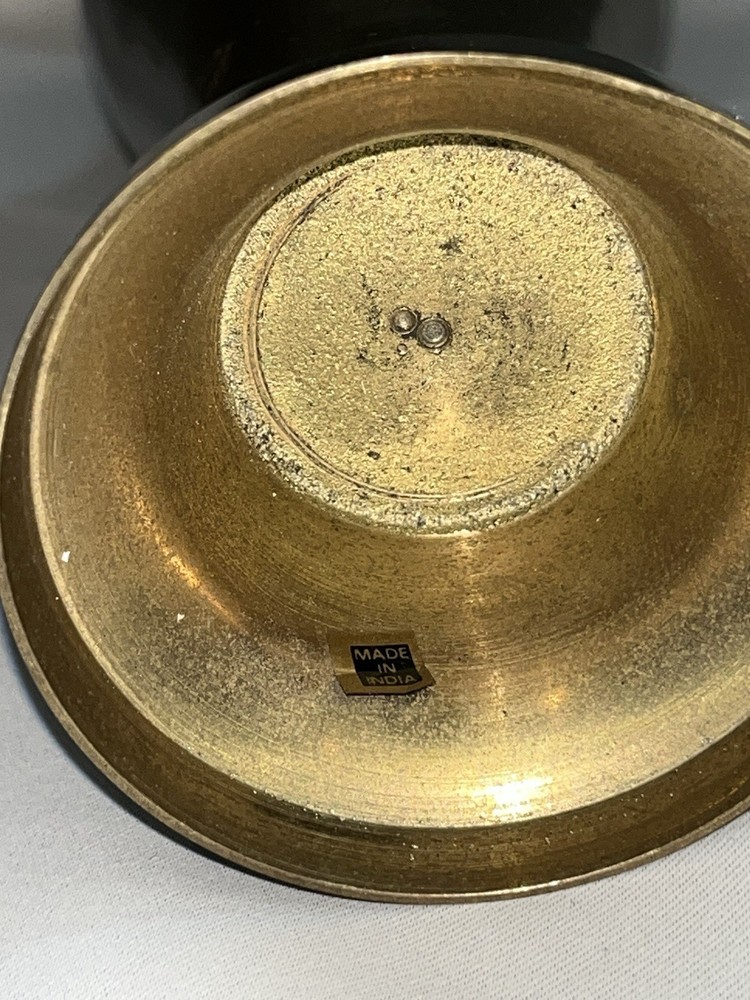 Vintage Brass Vase 12.5" Tall