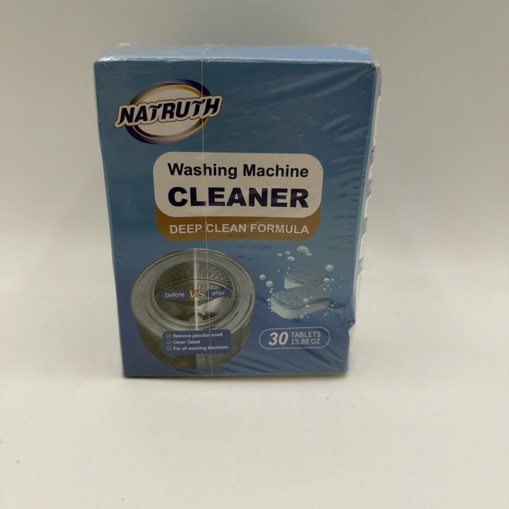 Natruth Washing Machine Cleaner Active Oxygen Effervescent Tablets 30 Tablets