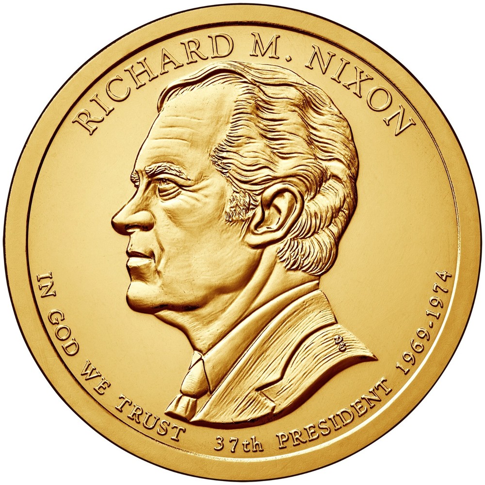 2016 D Richard Nixon Presidential Dollar From Mint Roll