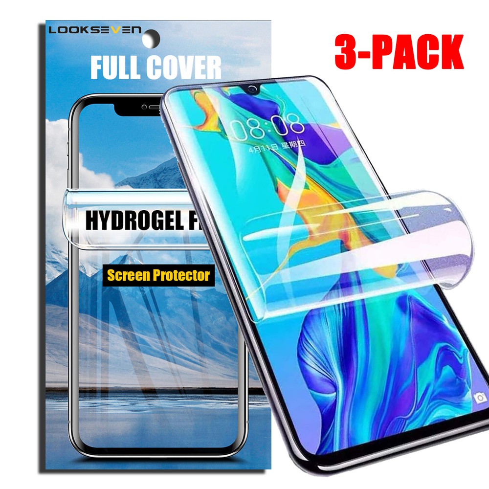 3-Pack HYDROGEL Screen Protector For Samsung Galaxy S23 S22 S21 S20 Note 10 20